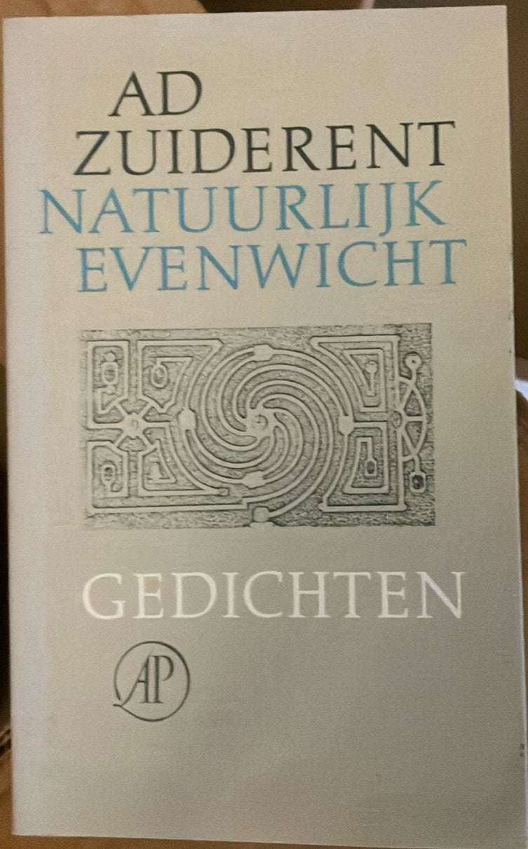 Ad Zuiderent - Natuurlijk evenwicht. Gedichten, Ophalen of Verzenden, Gelezen
