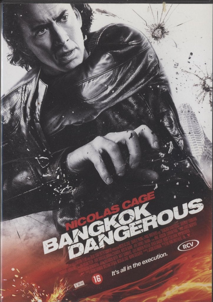35) Bangkok Dangerous: met Nicolas Cage, Alle leeftijden, Ophalen of Verzenden, Gebruikt, Actiethriller