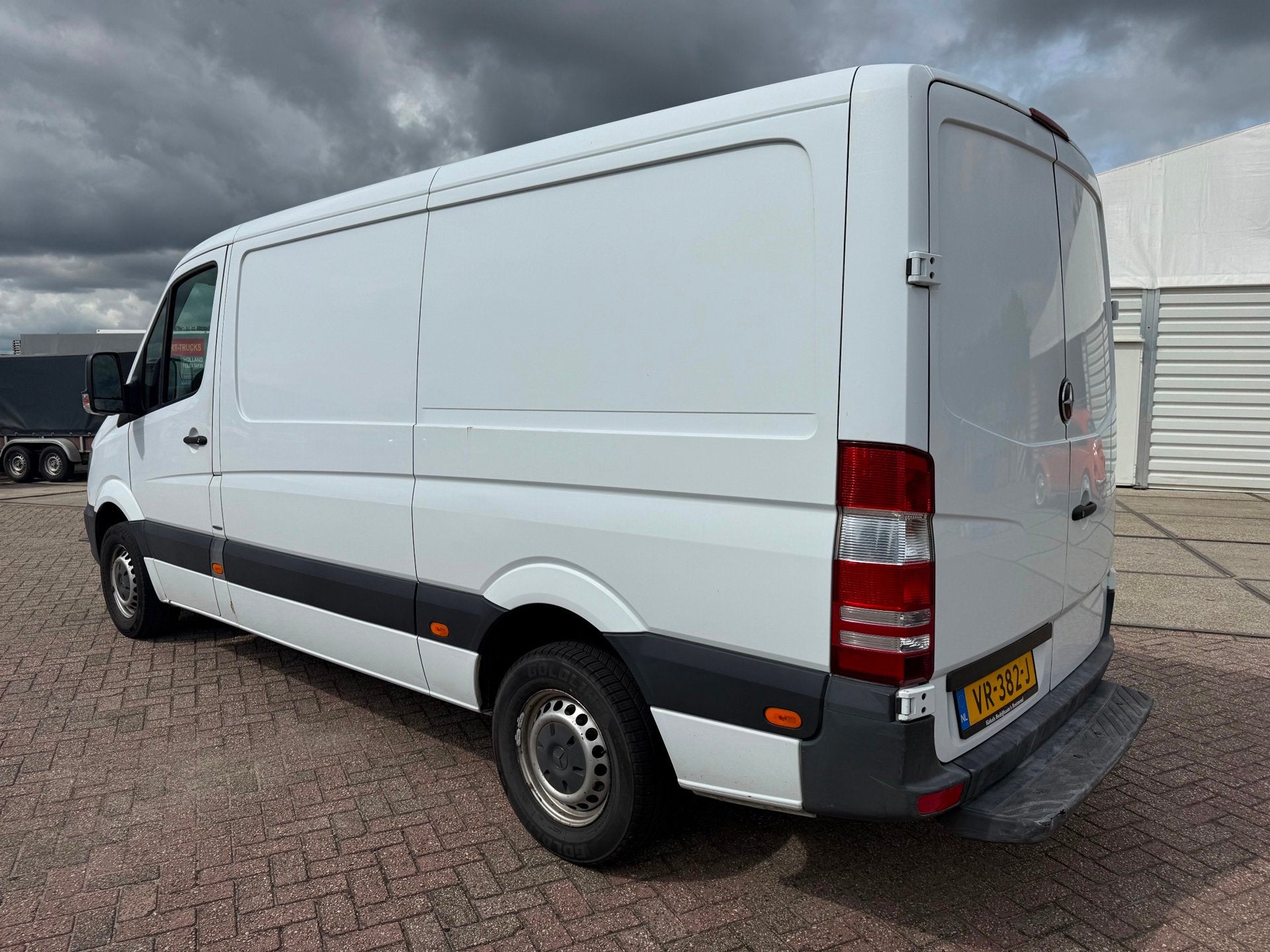 Mercedes-Benz Sprinter 313 2.2 CDI 366 EHD Lange Uitvoering., Auto's, Euro 5, Gebruikt, Zwart, 4 cilinders