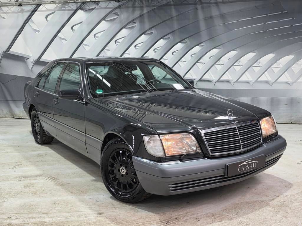 Mercedes-Benz S-klasse 500 v8 W140 kathedraal luxe uitvoerin, Auto's, Metallic lak, Leder, Bedrijf, Sedan