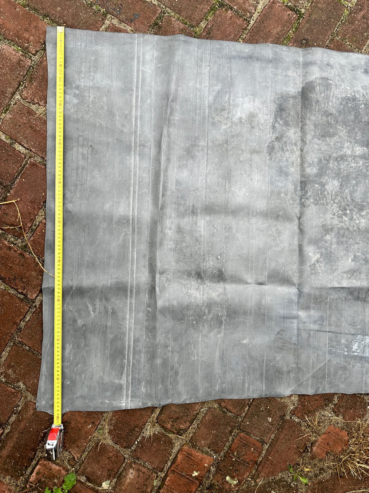 Rubber dakbedekking voor dakkapel - Waterdicht, Doe-het-zelf en Verbouw, Ophalen, Kunststof, Gebruikt, Zwart