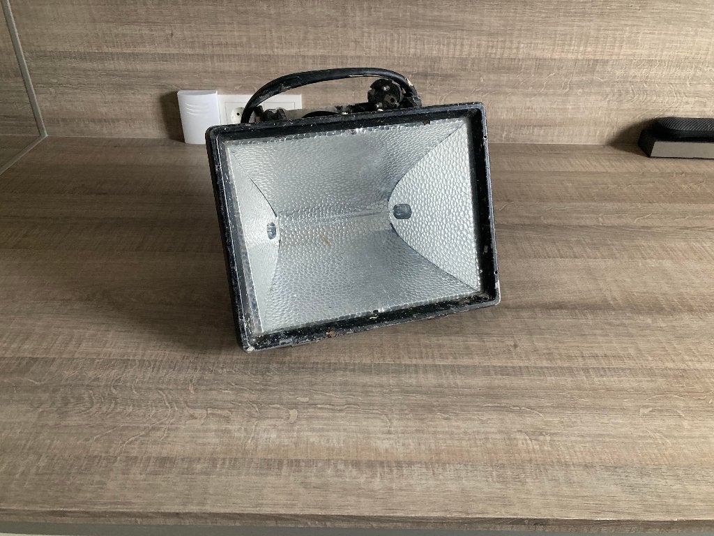 bouwlamp, Ophalen, Gebruikt, 500 watt of meer, Lamp