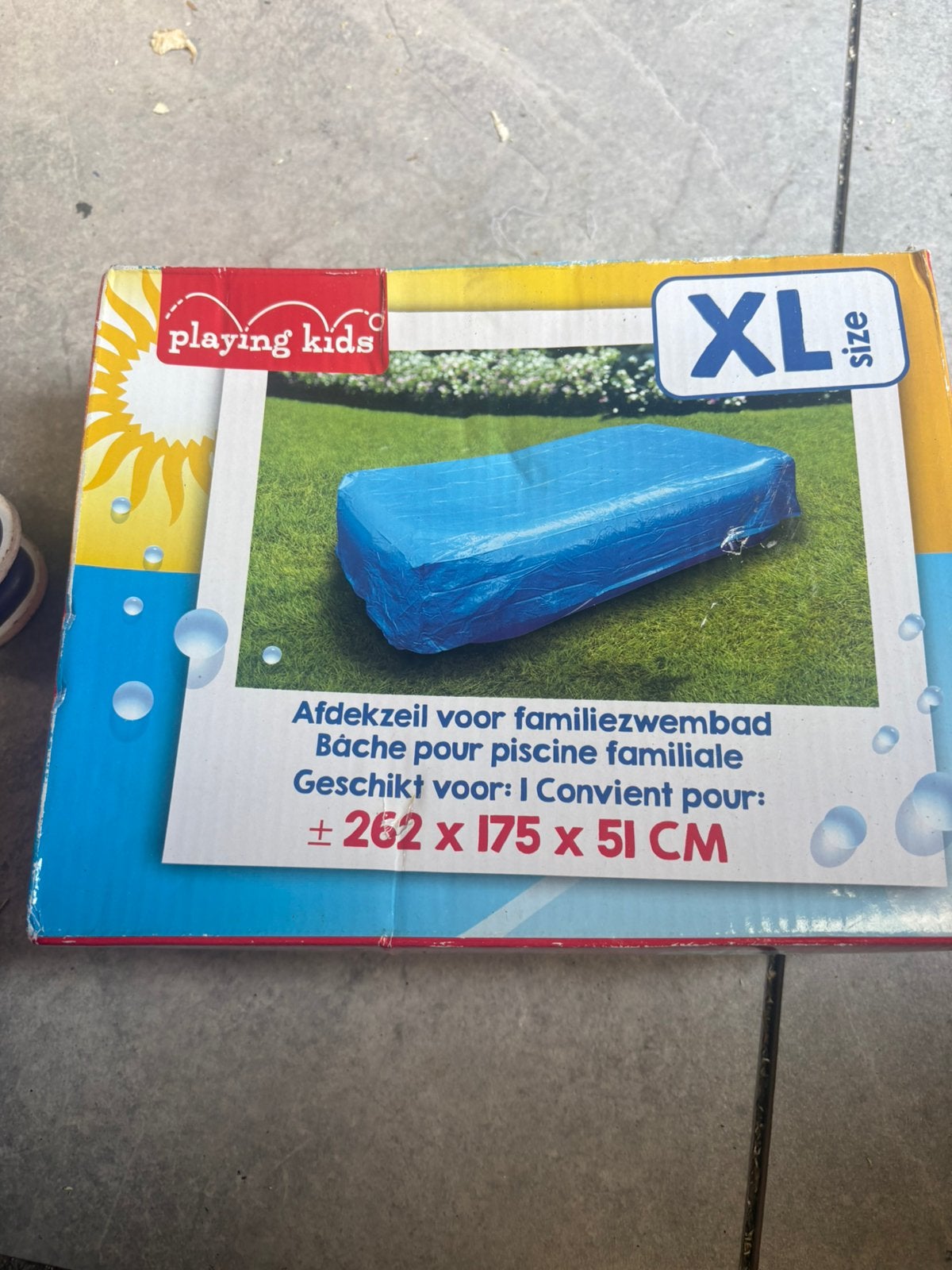 Afdekzeil zwembad, Ophalen, Nieuw, Afdekzeil