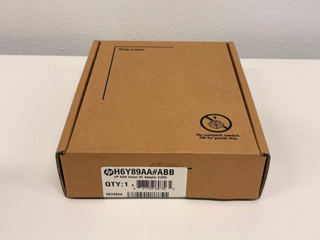 HP 65W Smart AC Adapter Euro – Originele HP Laptoplader, Computers en Software, Laptop-opladers, ., Nieuw, ., .