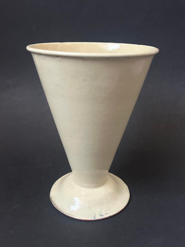 Creme Emaille Edy Maatbeker, Ophalen of Verzenden