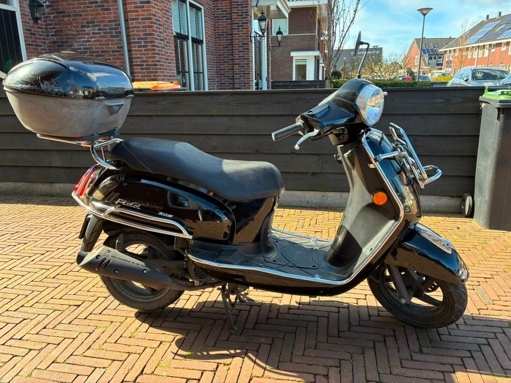 SCOOTER SYM FIDDLE, Ophalen, Maximaal 45 km/u, Zo goed als nieuw, Benzine