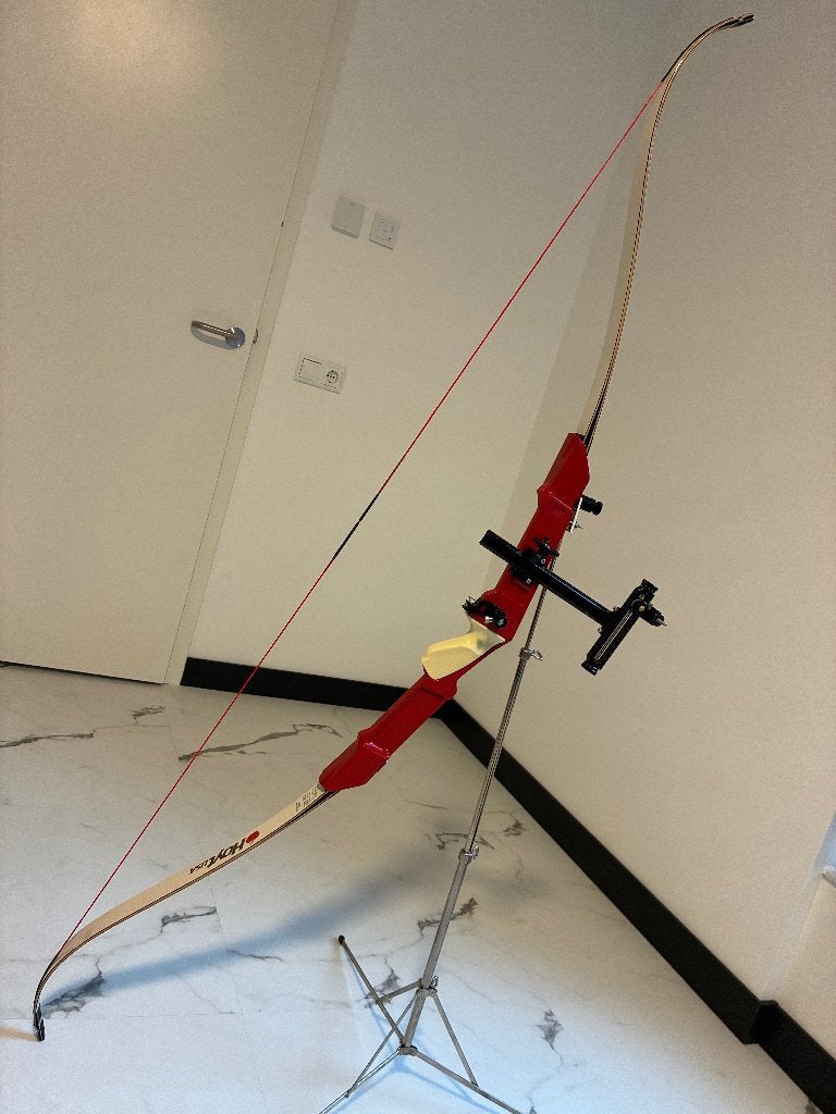 Recurve Hoyt Gold Medallist T/D 4 23 inch RH, Ophalen of Verzenden, Gebruikt, Recurveboog