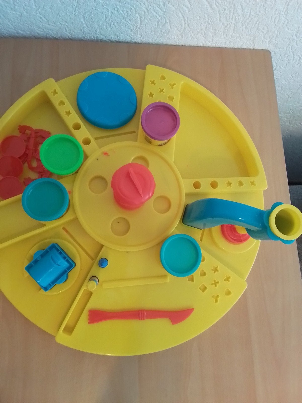 Play-Doh Draaitafel Speelset met Klei en Accessoires, Ophalen of Verzenden, Gebruikt, Jongen of Meisje