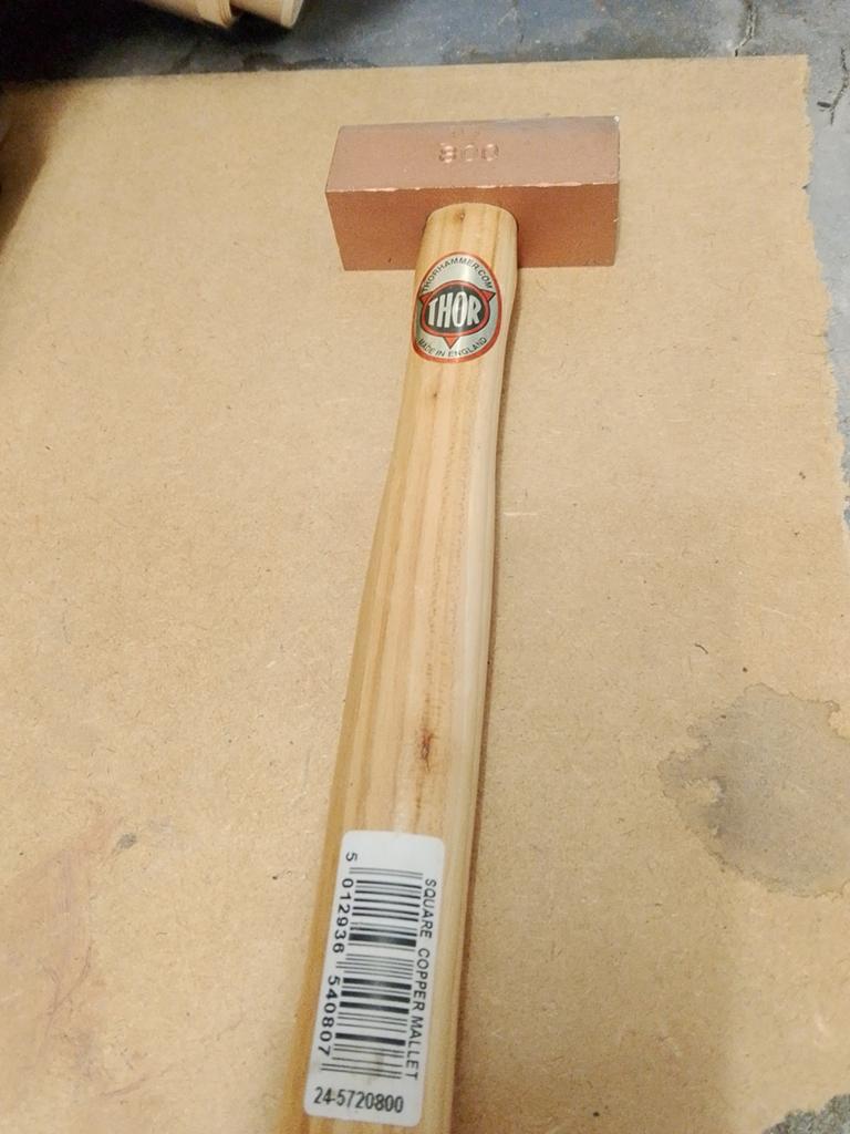 Thor Koperen Hamer - 800g - Nieuw, Ophalen of Verzenden, Nieuw