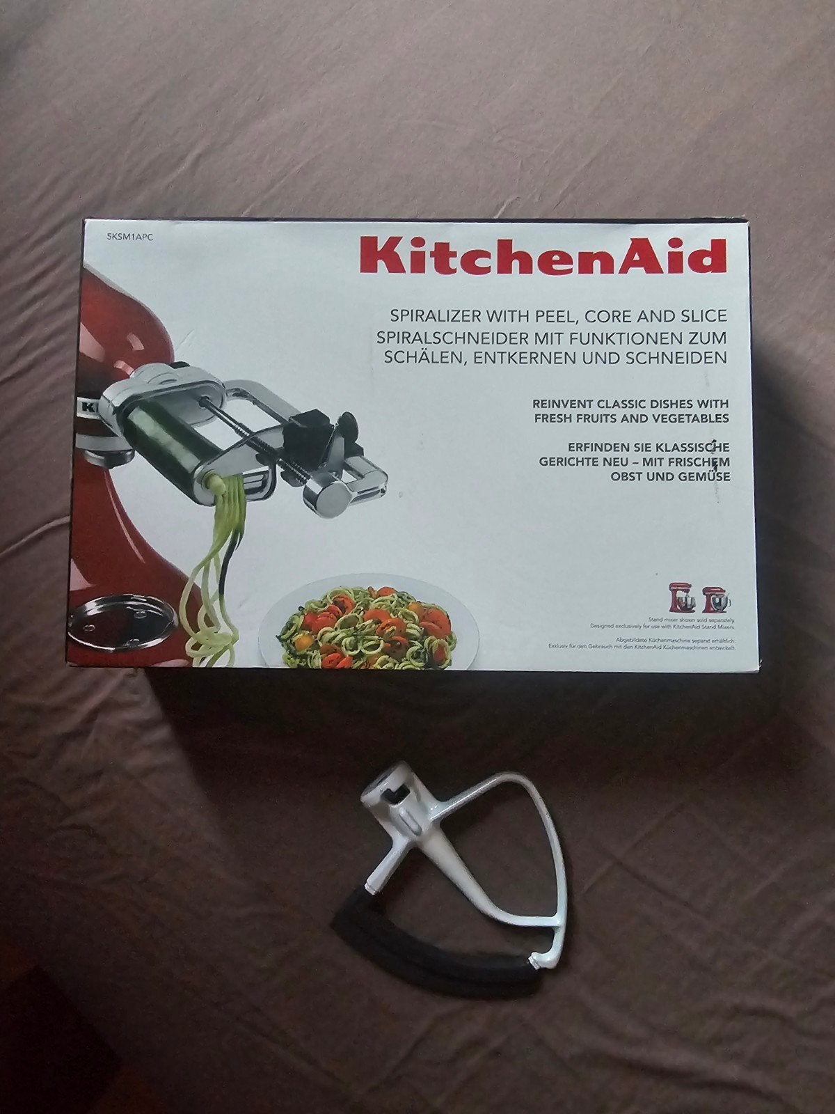 Kitchenaid Spiraalsnijder plus Flexroerer. Orgineel., Ophalen