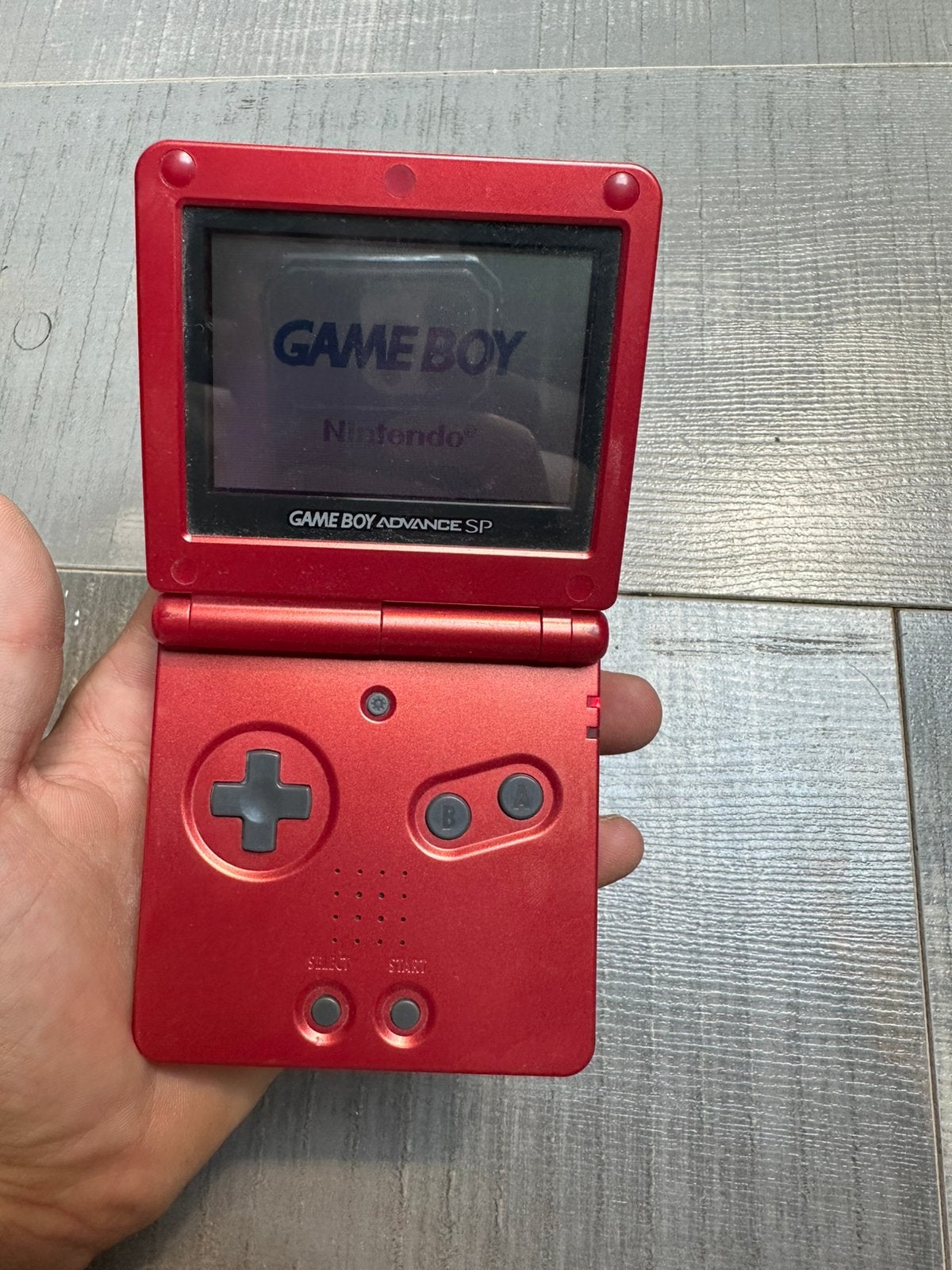Nintendo Game Boy Advance SP Rood Origineel – Werkt perfect, Spelcomputers en Games, Spelcomputers | Nintendo Game Boy, Ophalen of Verzenden