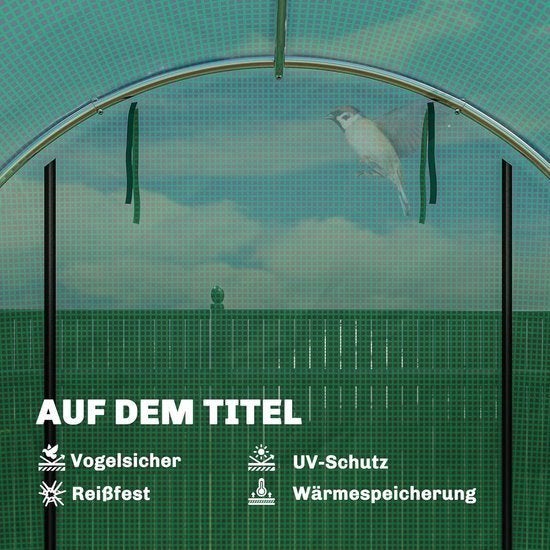 Foliekas – Tunnelkas – Plantenkas – Moestuin Kas, Hobby en Vrije tijd, Overige Hobby en Vrije tijd, Corvance B.V., Verzenden, Nieuw