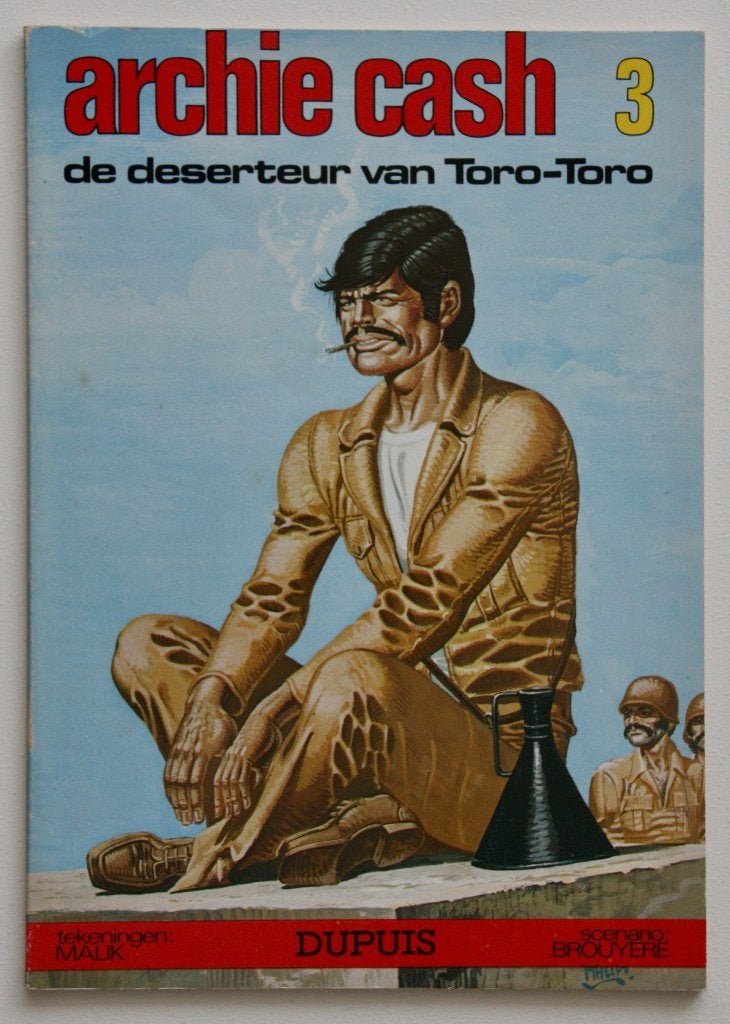 Archie Cash - 3. De deserteur van Toro-Toro (1978), Eén stripboek, Ophalen of Verzenden, Gelezen