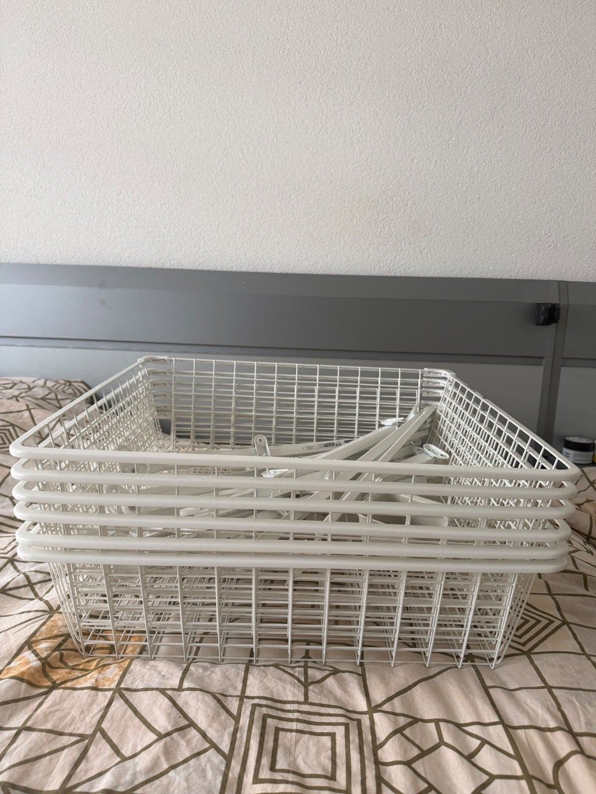 IKEA Hjalpa Draadmanden met Uittrekrails (6 stuks), Ophalen, Met plank(en), Modern, functioneel, 50 tot 100 cm