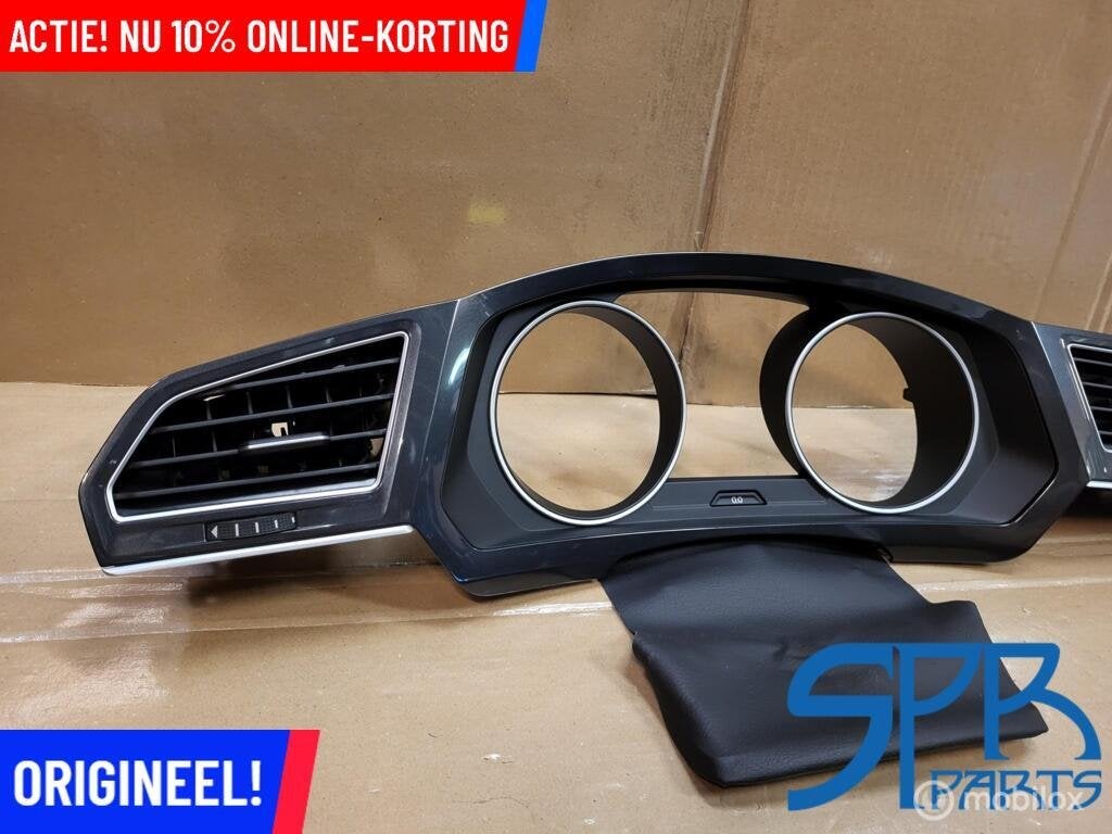 VW TIGUAN 5NA 5NN INTERIEURLIJST KM TELLER OMRANDING Rooster, VOLKSWAGEN, Volkswagen, Nieuw, Ophalen of Verzenden