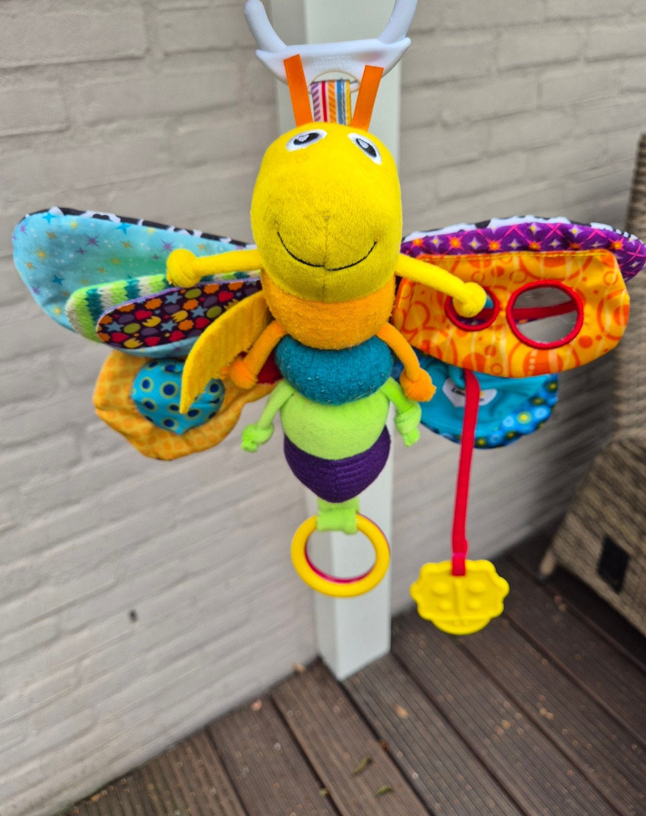 Lamaze Freddie de Vuurvlieg - Educatief babyspeelgoed, Ophalen of Verzenden, Zo goed als nieuw, Overige typen, Met geluid
