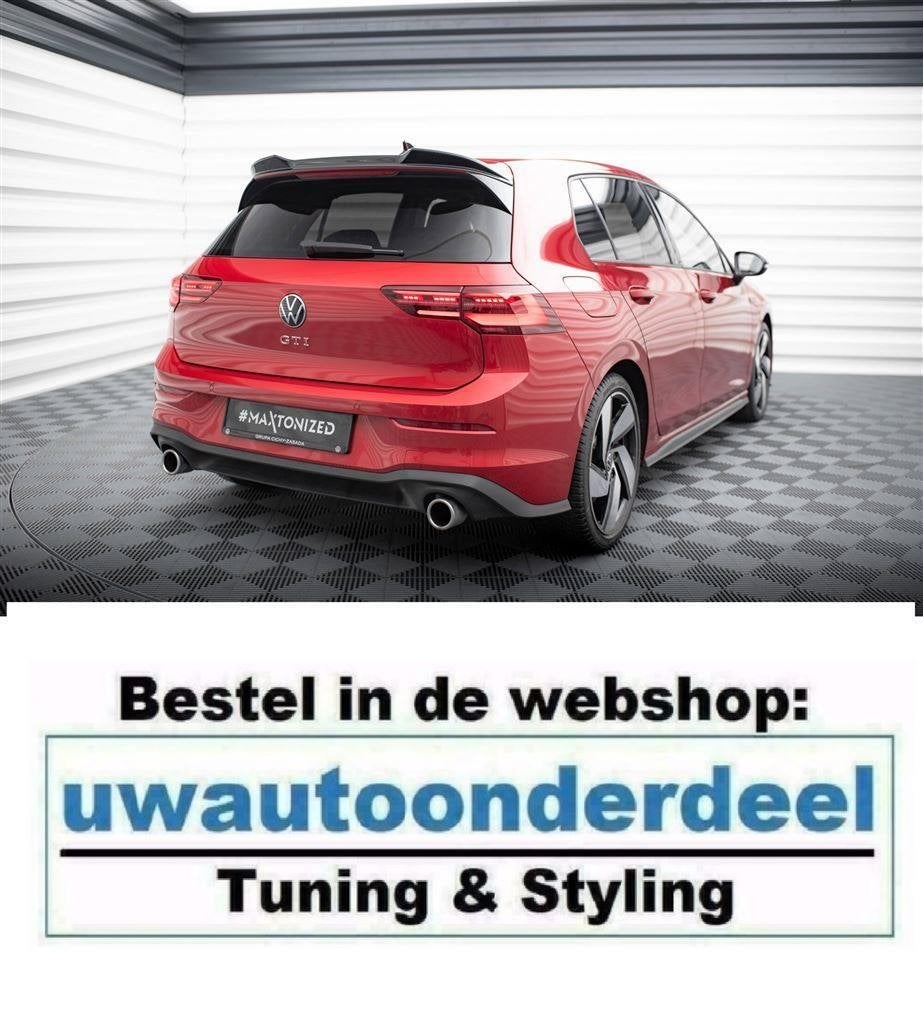 Maxton Achterklep Spoiler Geschikt voor VW Golf 8 GTI / GTD