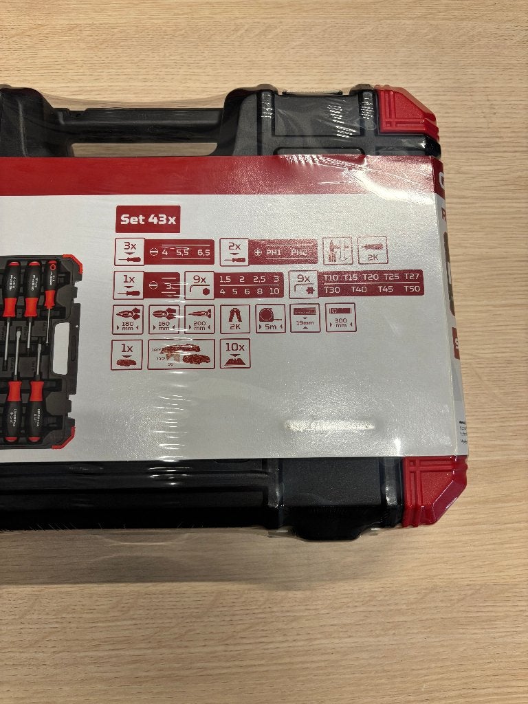 Foto 10 van Gedore RED Gereedschapsset 43-Delig – R38003043