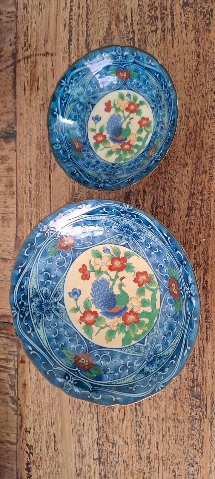 Set van 2 antieke Chinese porseleinen schaaltjes, Antiek en Kunst, Antiek | Porselein, Ophalen of Verzenden