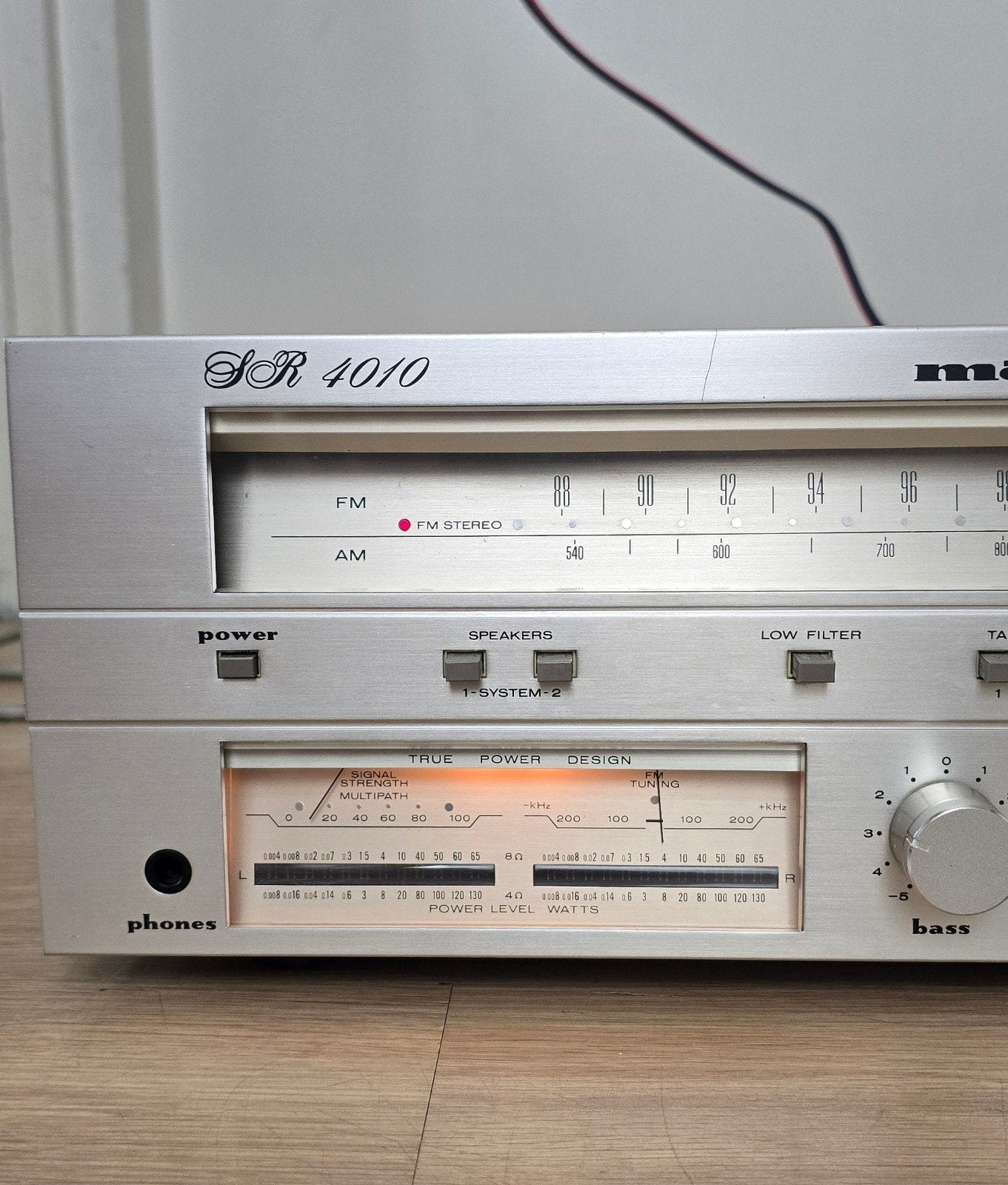 Marantz SR 4010 Stereofonische Receiver - Vintage Audio, Audio, Tv en Foto, Versterkers en Receivers, Gebruikt, 60 tot 120 watt