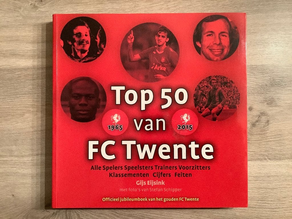 Top 50 van FC Twente van Gijs Eijsink, Ophalen of Verzenden, Nieuw, F.C. Twente, Boek of Tijdschrift
