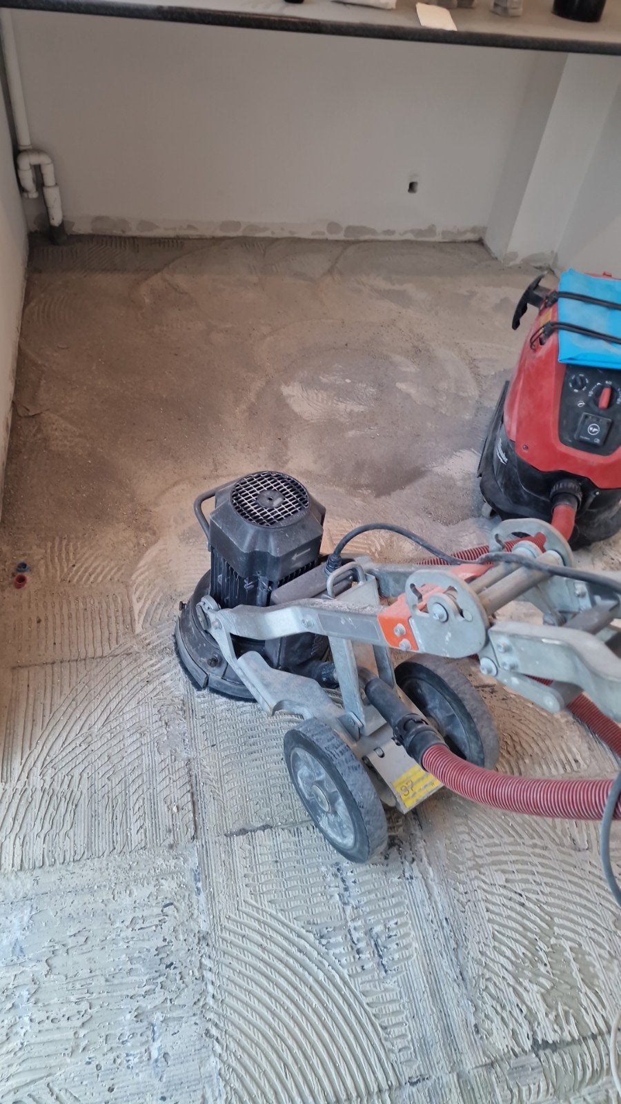 TE HUUR Vloerschuurmachine huren – Husqvarna PG280, Ophalen, Gebruikt, ., Bandschuurmachine