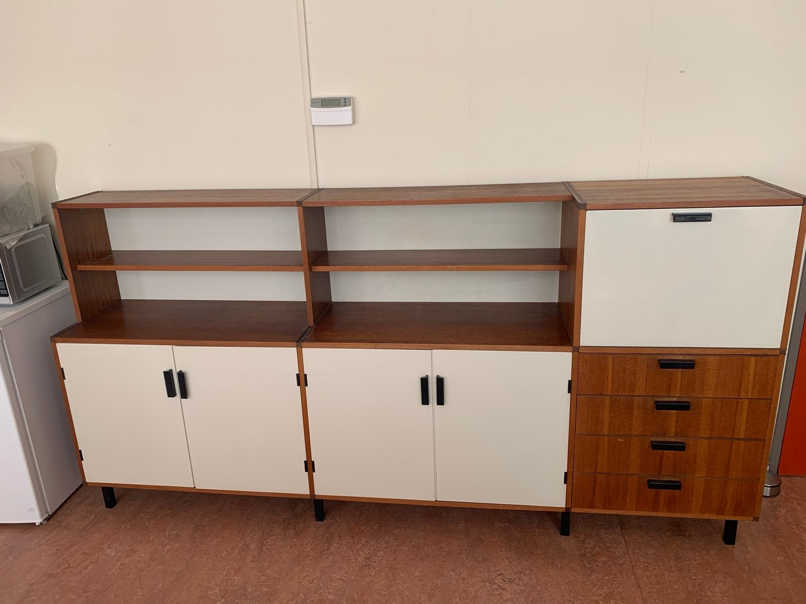 Pastoe Retro Dressoir Kast - Ideaal voor Kantoor of Thuis, Huis en Inrichting, Kasten | Dressoirs, Ophalen, Gebruikt, 200 cm of meer