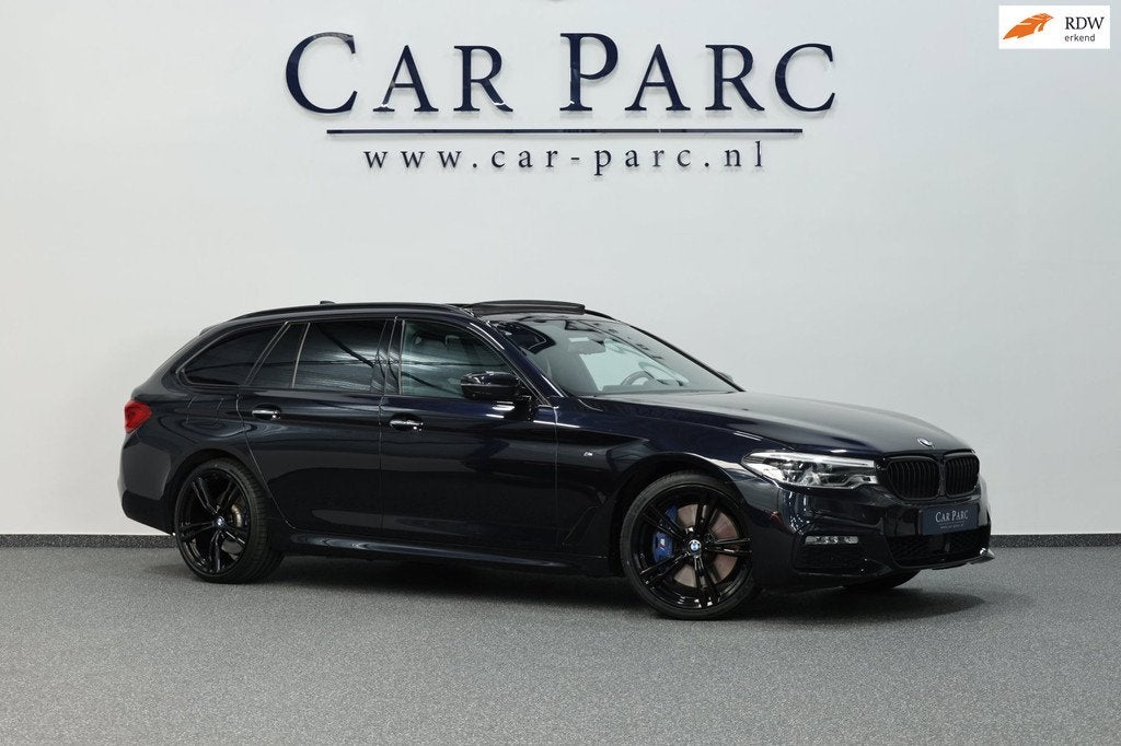 BMW 5-serie Touring 540i xDrive M-Sport LED/VIRTUAL/SFEER/PA, Automaat, Gebruikt, Euro 6, 2000 kg