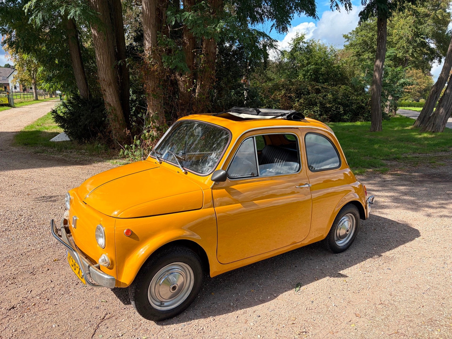 Fiat 500 500 L, Achterwielaandrijving, Gebruikt, 514 kg, Geel