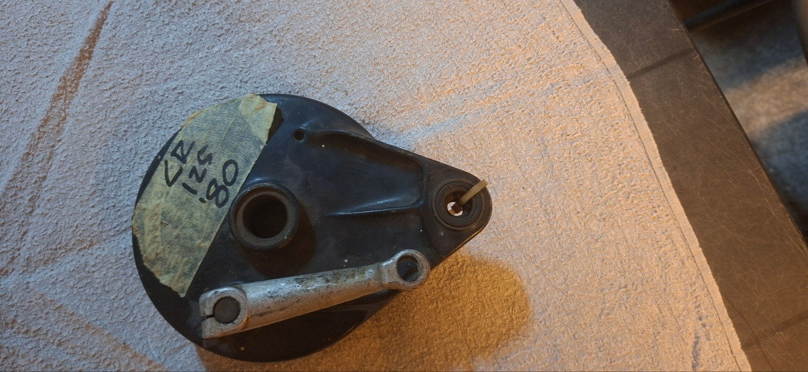 honda cr125/250 1980 remankerplaat, Motoren, Ophalen of Verzenden