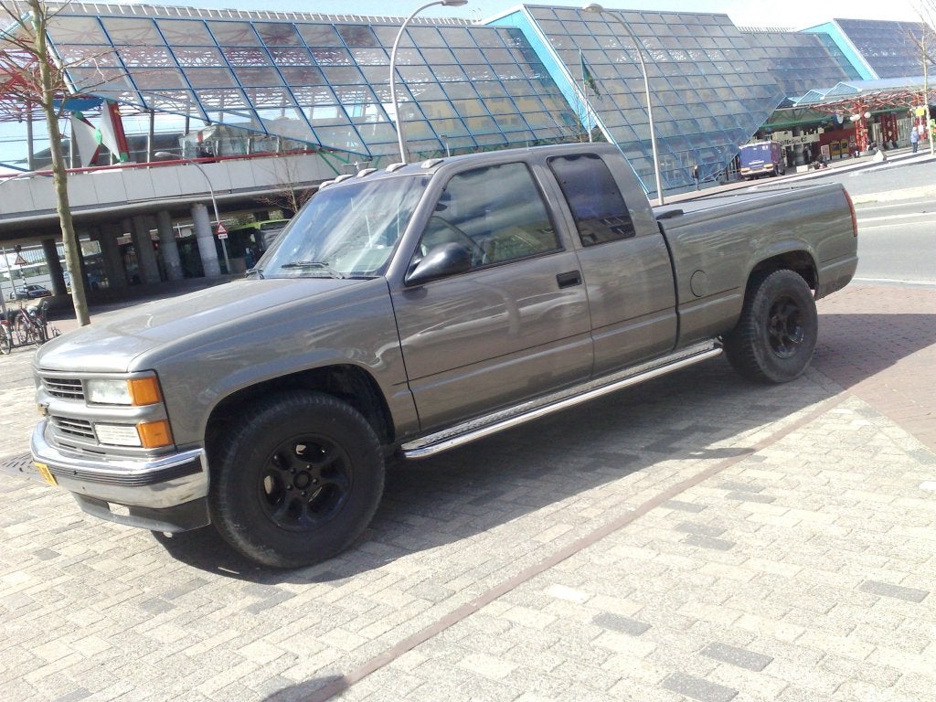 Chevrolet 1500 Extended Sidebars met rvs platen, Ophalen of Verzenden, Niet ingevuld, Niet ingevuld, Niet ingevuld