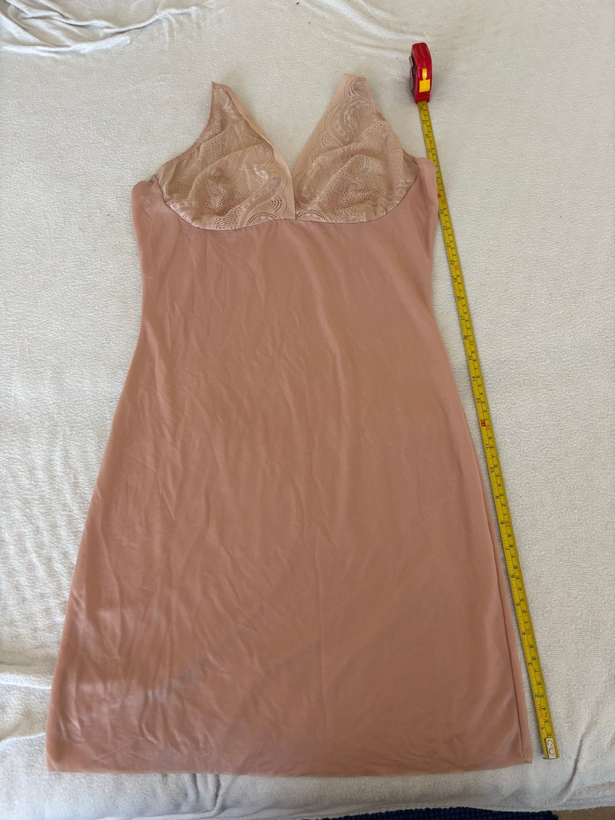 Onderjurk XXL - Comfortabel en Elegant, Ophalen of Verzenden, Beige, Nachtkleding