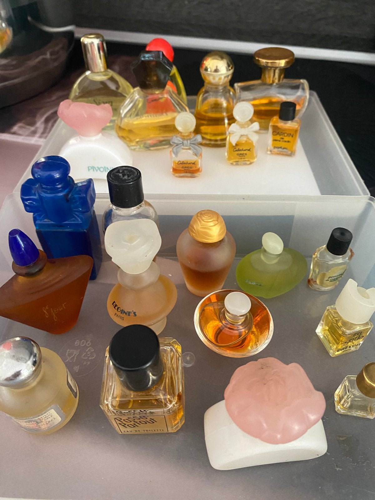 Mini parfum flesjes, Ophalen of Verzenden, Zo goed als nieuw, Miniatuur