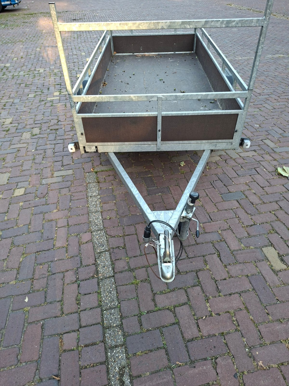 open aanhanger/ aanhangwagen 250cm Bakmaat ( zie de tekst), Ophalen