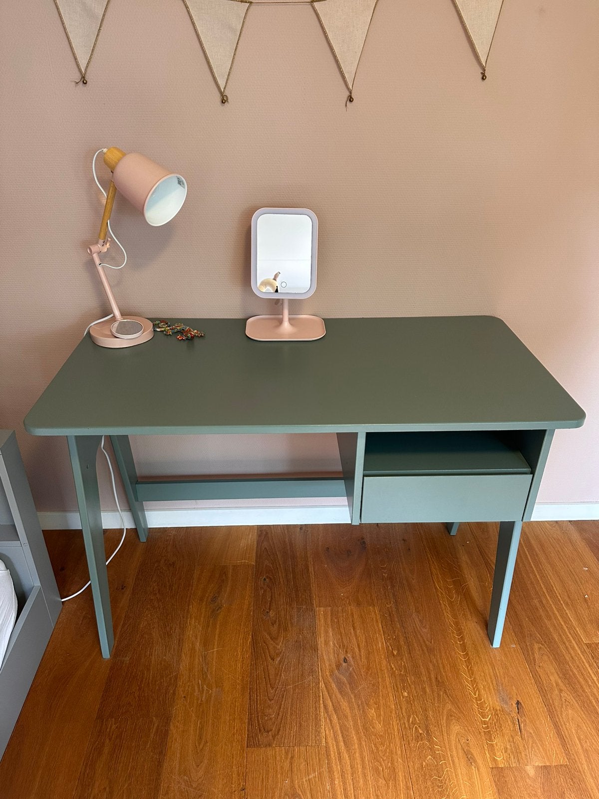 Bureau in retro vintage stijl La Redoute Adil, Ophalen, Zo goed als nieuw