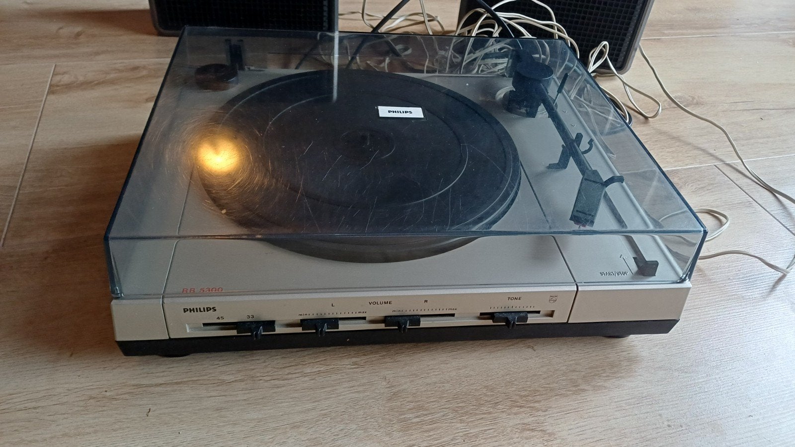 Philips RB 5300 Platenspeler met ingebouwde versterker, Ophalen, Gebruikt, Platenspeler, Philips