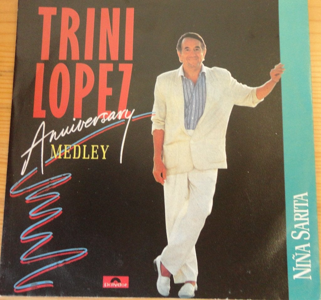 Trini Lopez > Anniversary-medley, Ophalen of Verzenden, Zo goed als nieuw, 7 inch, Pop