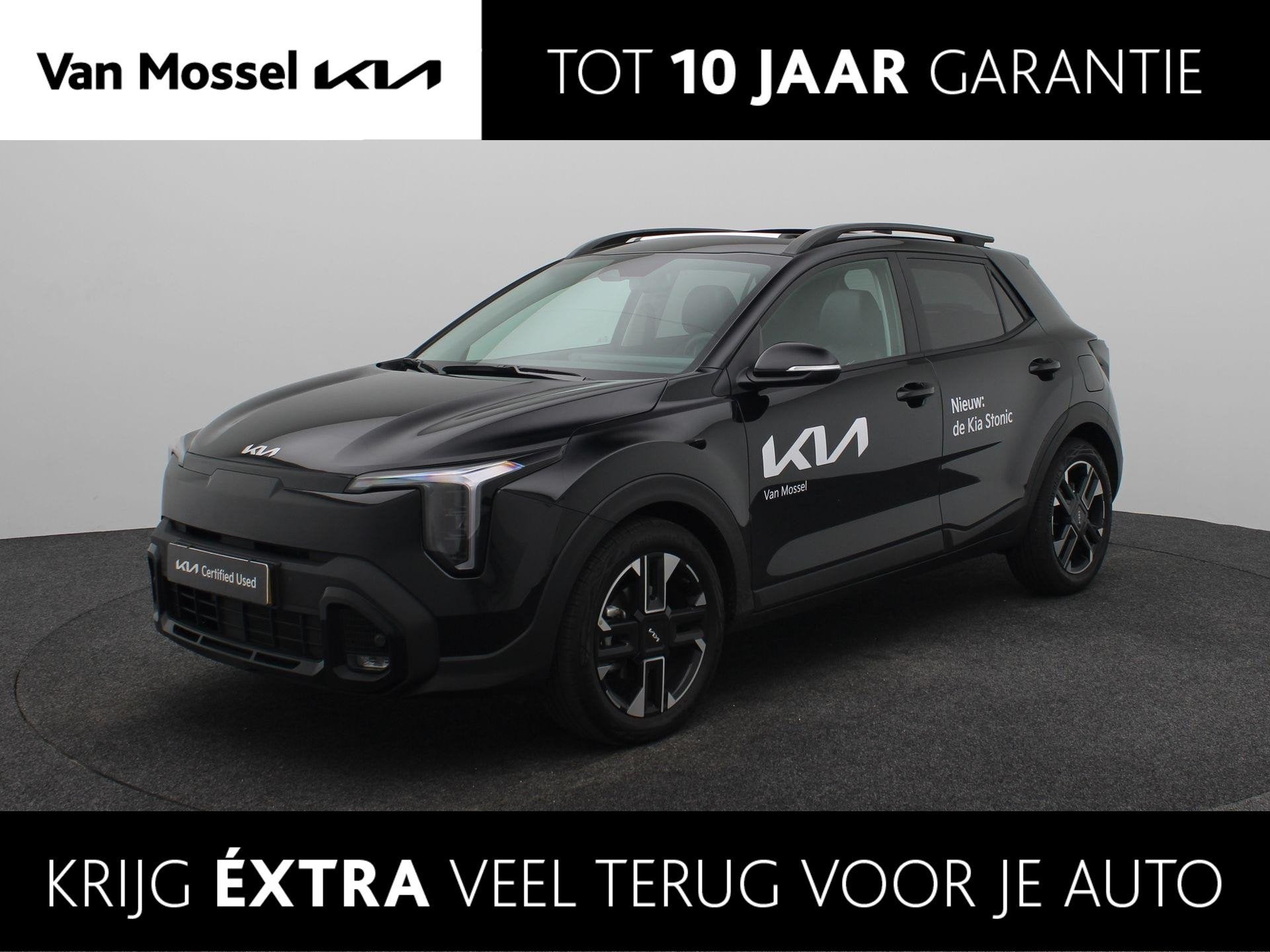 Kia Stonic 1.0 T-GDi MHEV GT-Line | DEMO | NIEUW MODEL | TE, Auto's, Kia, 12 maanden, 450 kg, Euro 6, Zwart