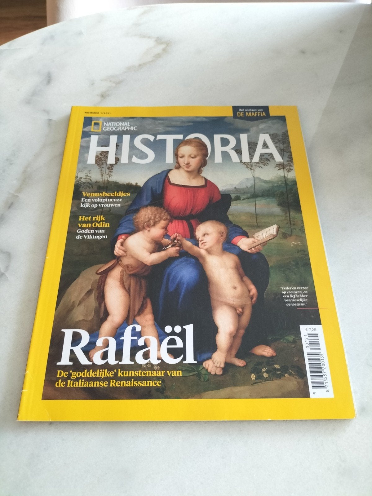 National Geographic Historia - Rafaël (Nummer 1/2021), Boeken, Ophalen of Verzenden, Zo goed als nieuw, Overige typen