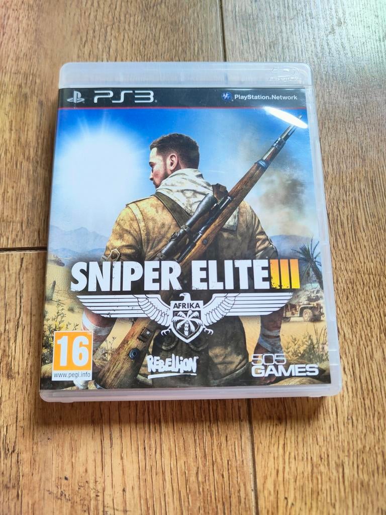 PS3 spel - Sniper Elite III | 3 Afrika, Spelcomputers en Games, Shooter, 1 speler, Ophalen of Verzenden, Zo goed als nieuw