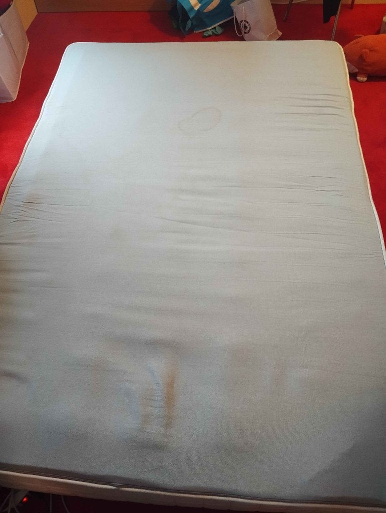 Matras 140x200 met vervangbare hoes, Ophalen, Gebruikt, Tweepersoons, 140 cm