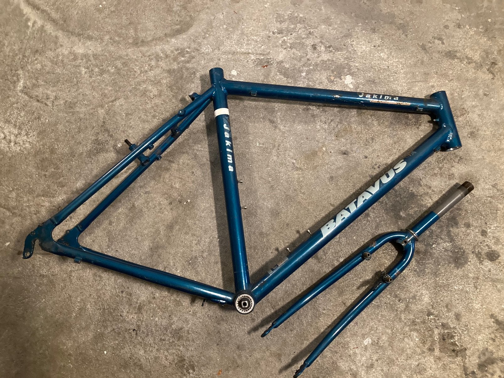 Fietsframe Batavus Jakima 56cm Aluminium, Fietsen en Brommers, Ophalen, Frame, Aluminium