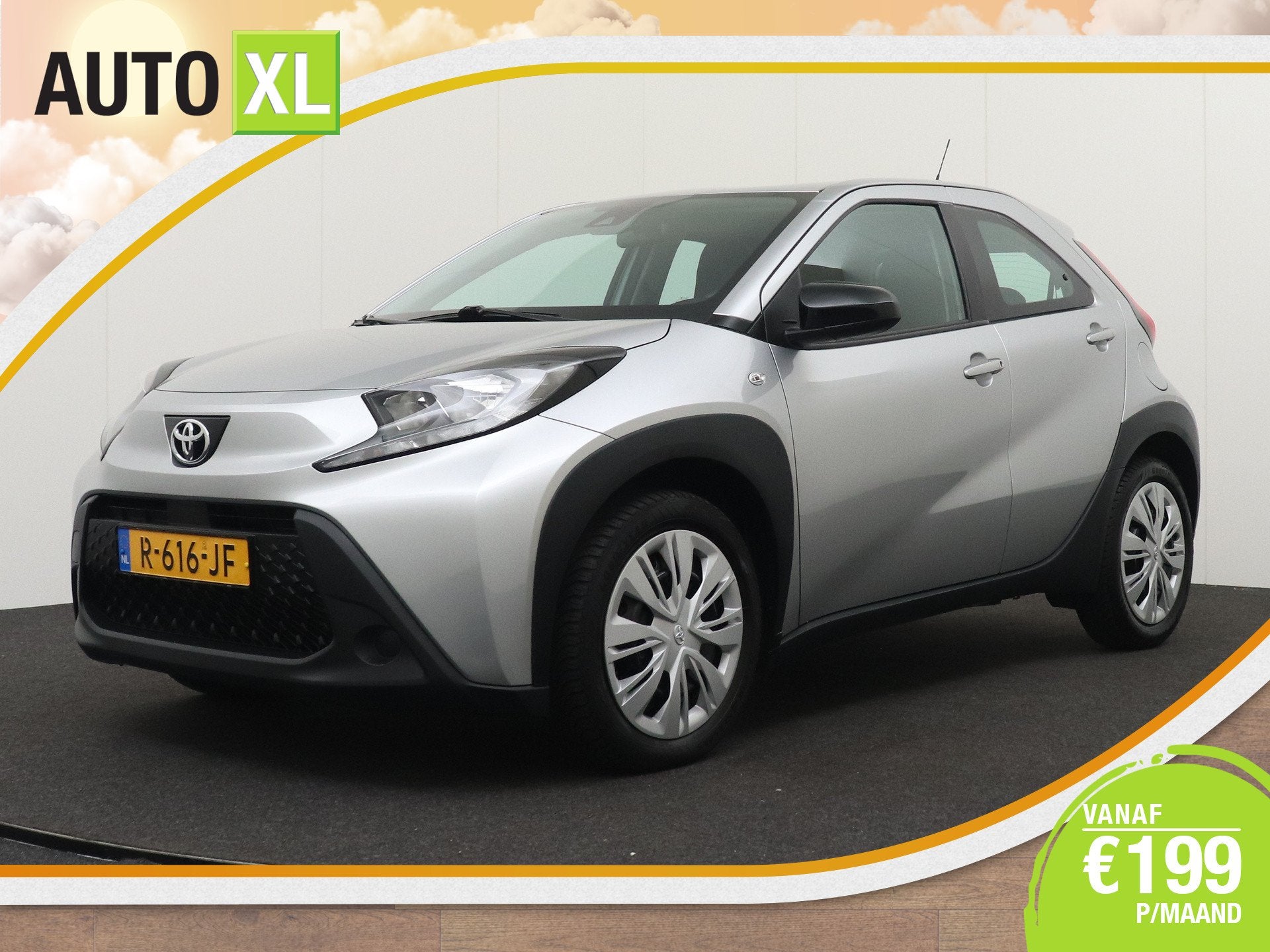 Toyota Aygo X 1.0 VVT-i MT Play Camera Carplay Adapt.Cruise, Dealer onderhouden, Stof, Gebruikt, 920 kg
