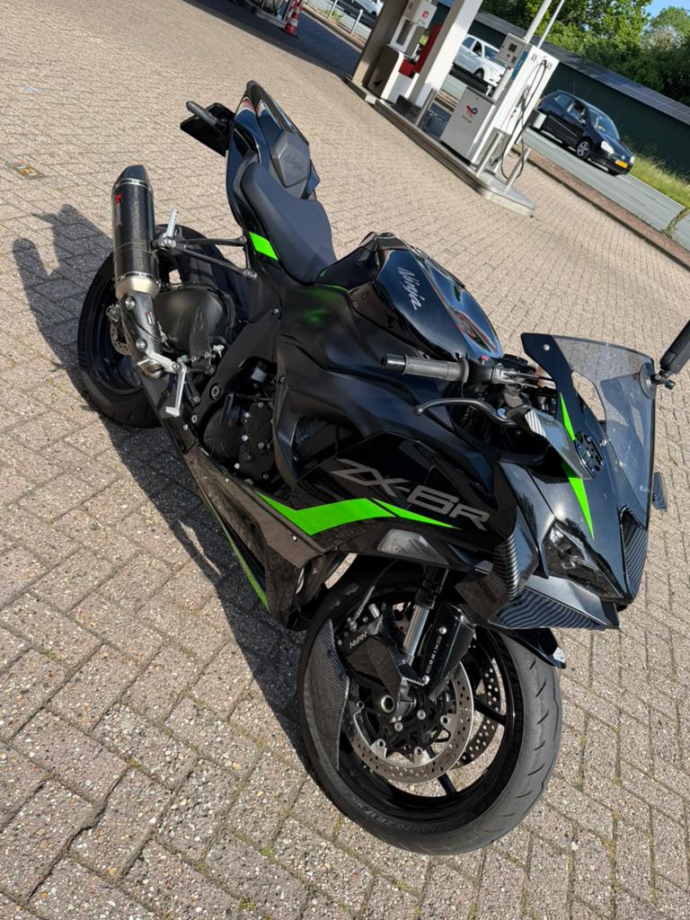 Kawasaki Sport Ninja ZX6R 2025 incl garantie voll Carbon!!, Motoren, Motoren | Kawasaki, Handvatverwarming, 636 cc, Occasion, Motorrijbewijs A