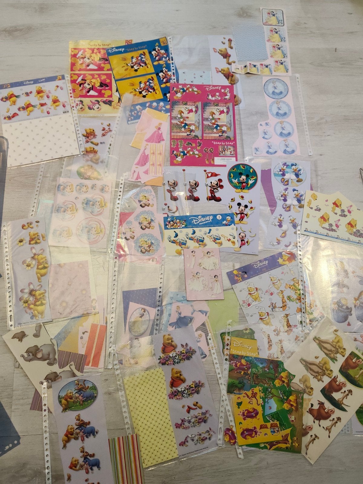3d Disney knipvellen, Ophalen of Verzenden, Zo goed als nieuw, Overige thema's, Knipvel