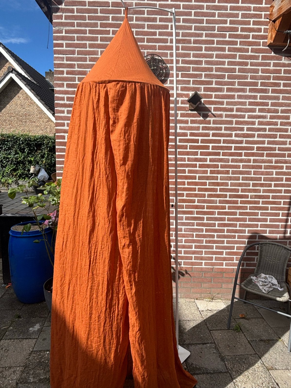 Hemeltje met standaard voor baby- of kinderkamer, Ophalen, Oranje, Gebruikt, Overige typen