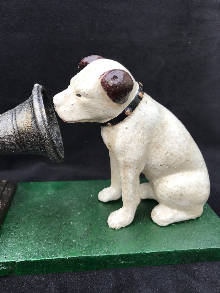 Retro Hondje Nipper met grammofoon., Ophalen of Verzenden, Audio en Video