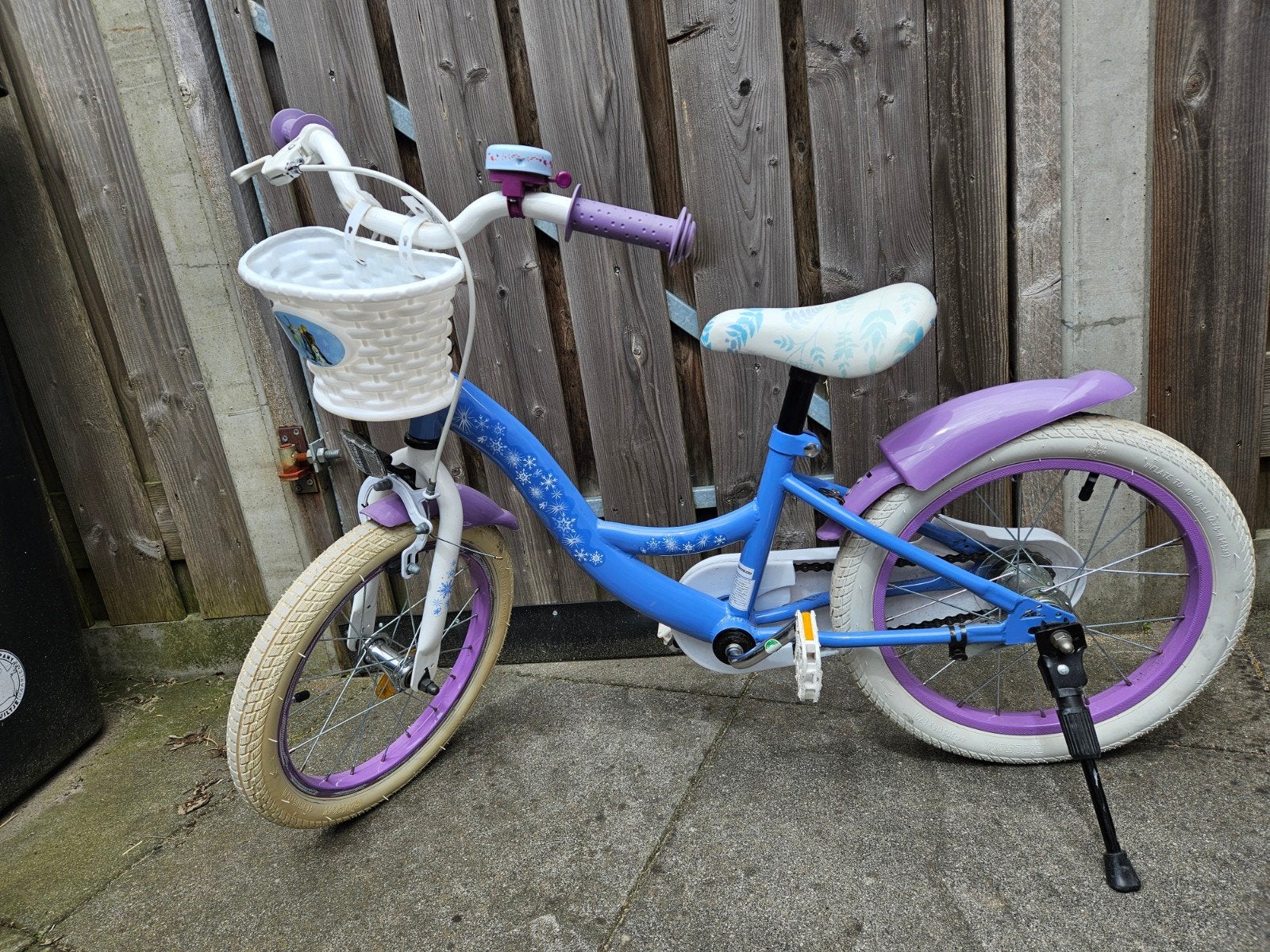 Meisjes fiets 16 inch, Ophalen, Gebruikt, 16 inch