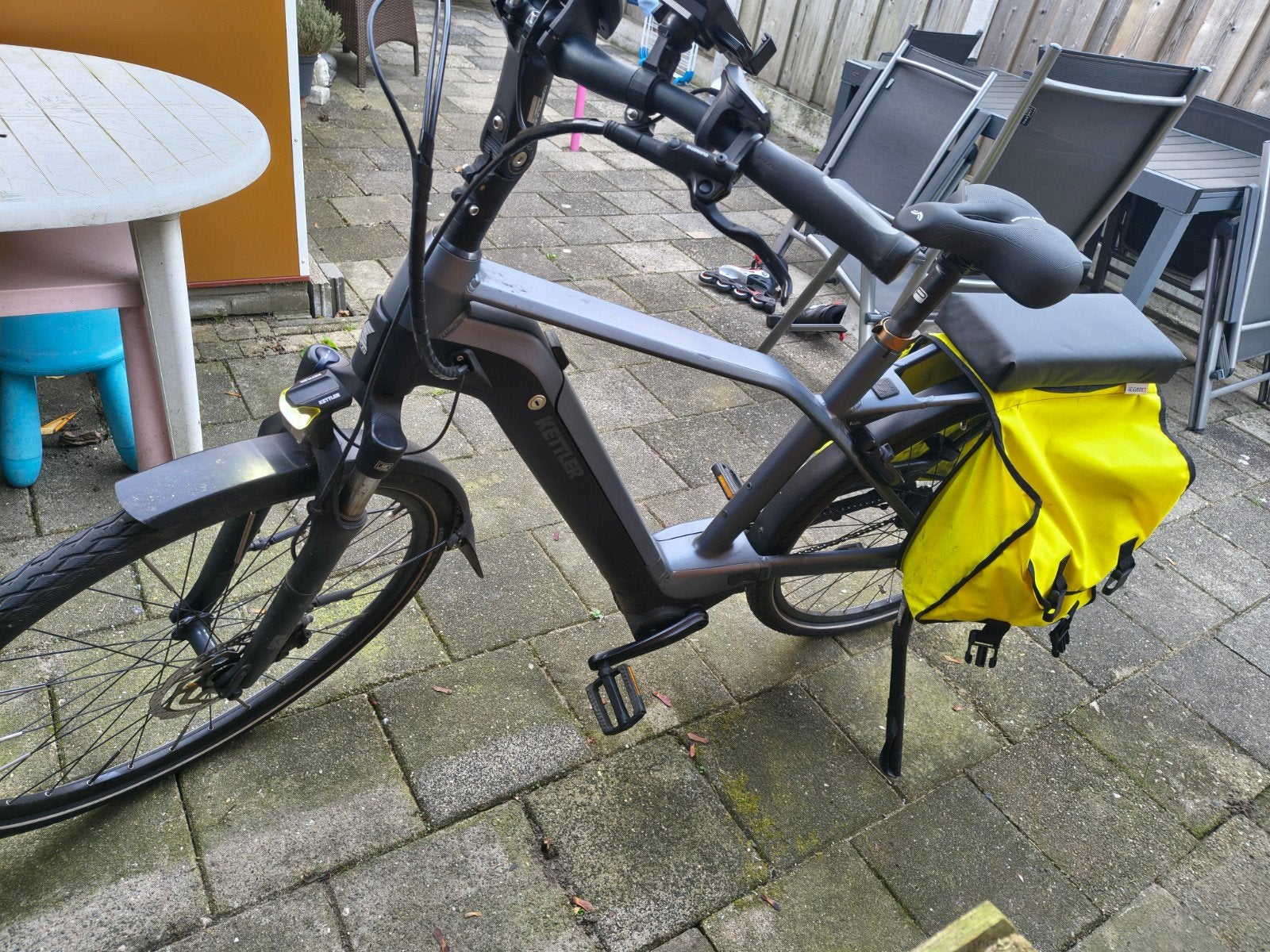 Kettler Quadriga Plus 8 E-bike, Gebruikt, 50 km per accu of meer, 55 tot 59 cm, Ophalen