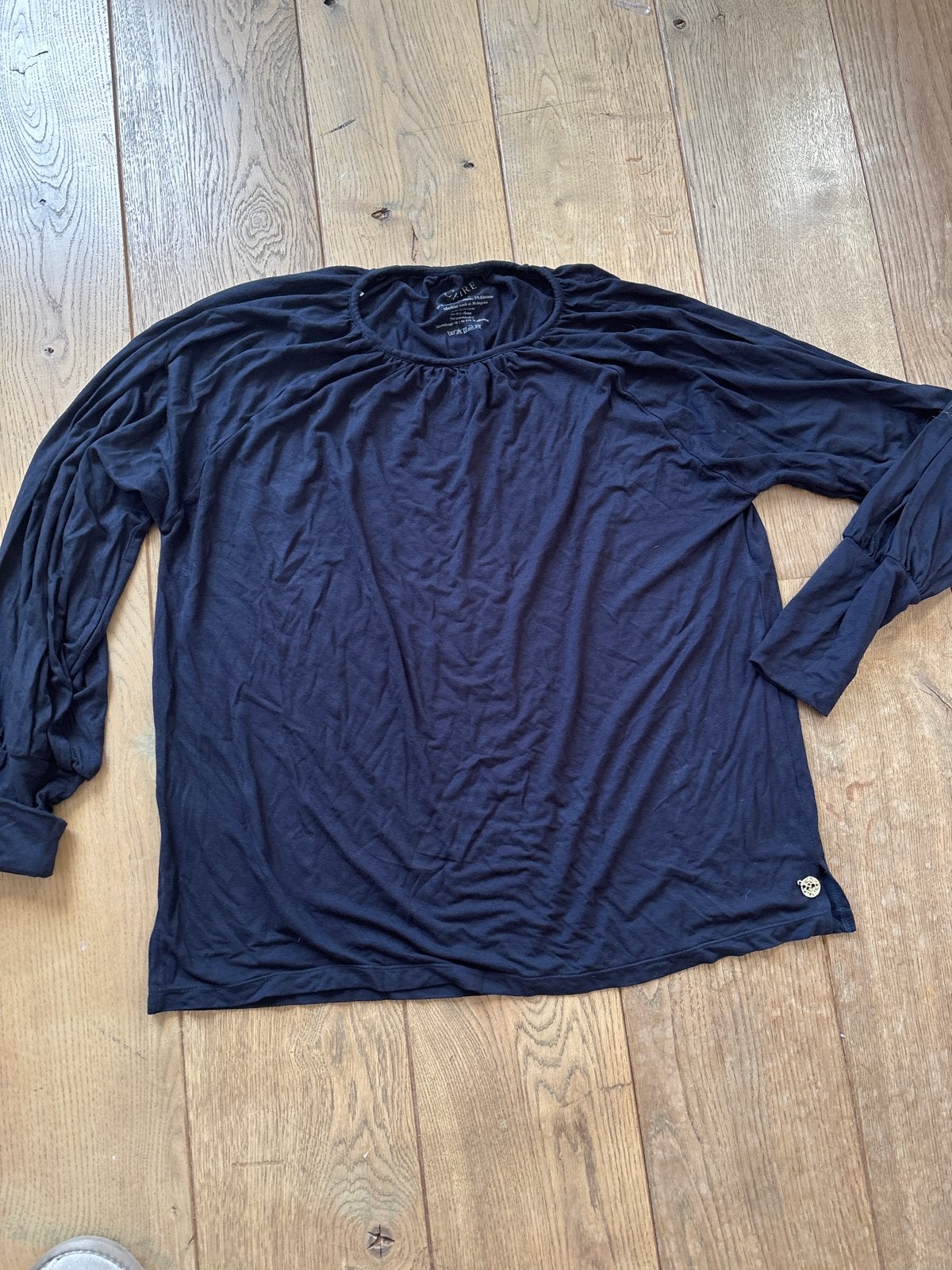 Donkerblauw shirt Claire maat 46 - Zo goed als nieuw, Kleding | Dames, Blauw, Maat 46/48 (XL) of groter, Ophalen of Verzenden